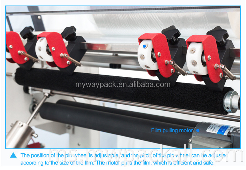 Model DQL-5545 Gred Kecekapan Tinggi PVC Mengecam Mesin Pembungkus Filem dengan Pembalut L-Bar